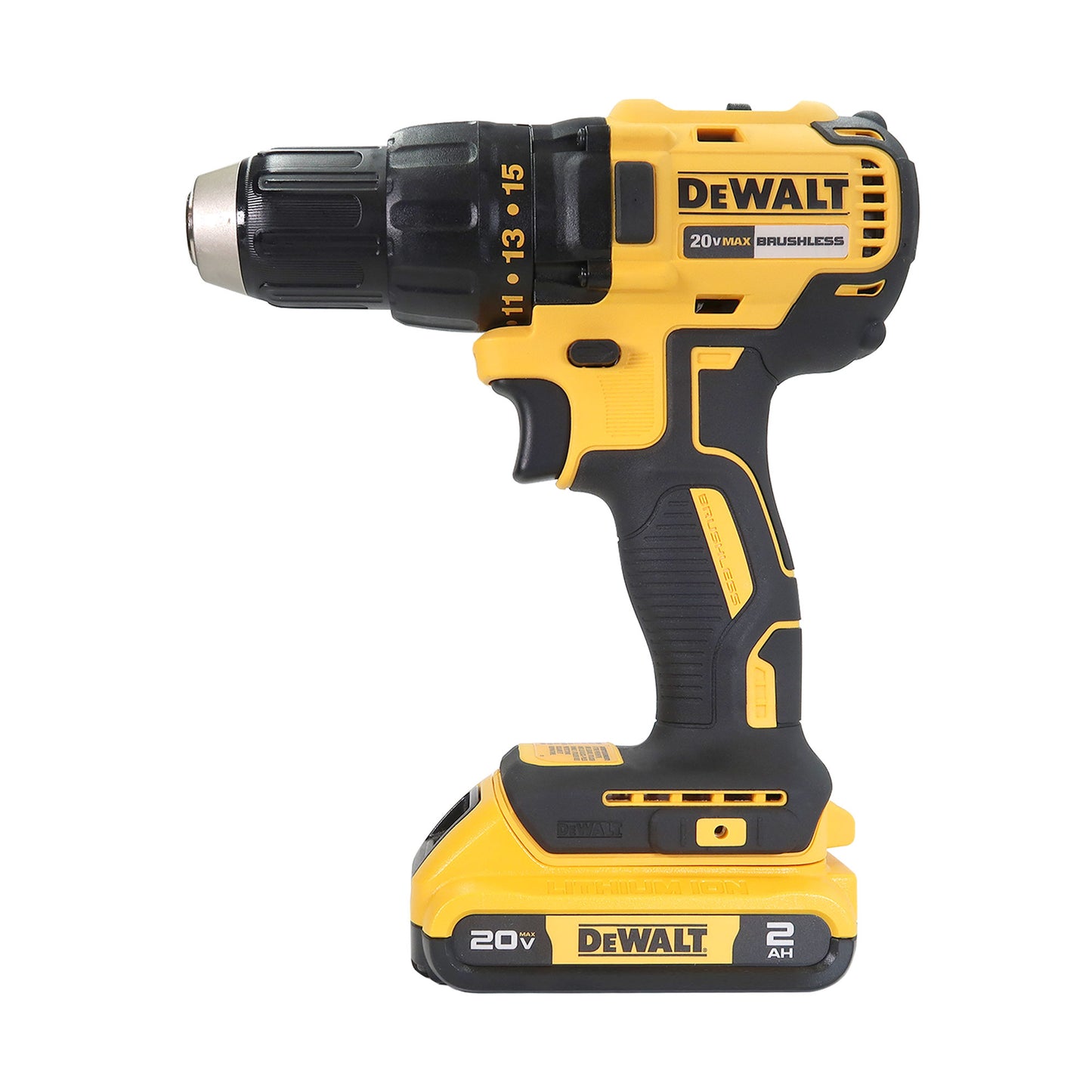 DEWALT 20V MAX Cordless Drill/Driver Kit with Battery and Charger, Brushless Motor (DCD777D1)