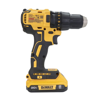 DEWALT 20V MAX Cordless Drill/Driver Kit with Battery and Charger, Brushless Motor (DCD777D1)