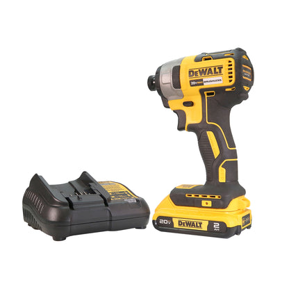 DEWALT 20V MAX 1/4" Cordless Impact Driver with Battery and Charger (DCF787D1)