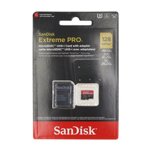 3x Sandisk 128GB Extreme Pro UHS-I Micro SD Up to 200MB/s Read 90MB/s Write + Card Wallet