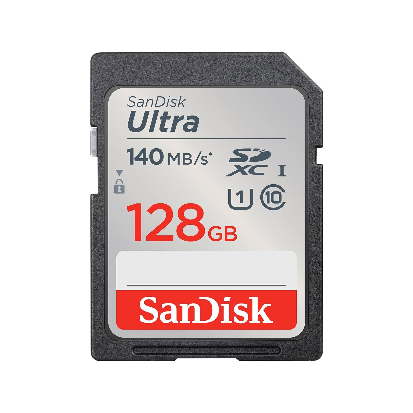 3x Sandisk Ultra 128GB SDXC UHS-I Class 10 Memory Card + Card Wallet