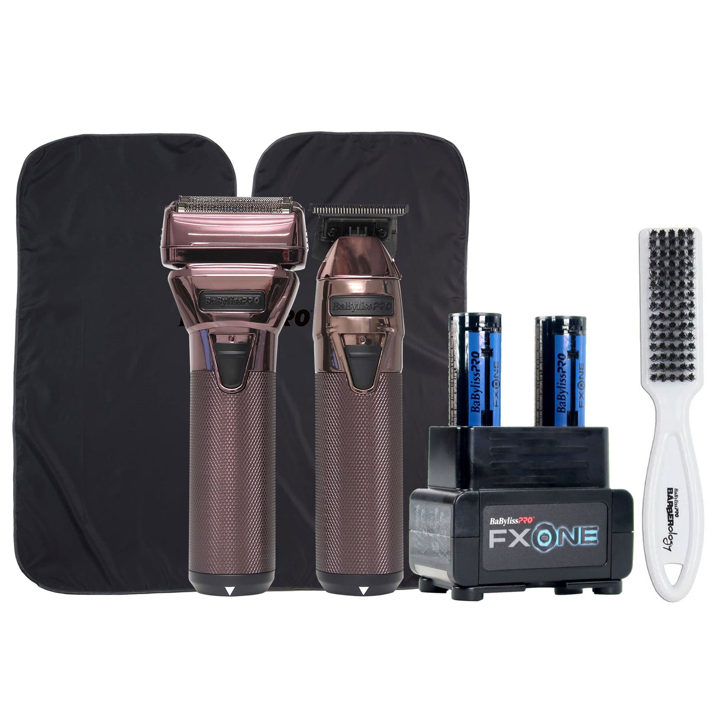 BaByliss Pro LimitedFX FXONE Nightfall Collection Trimmer & Foil Shaver with Accessory Barber Bundle