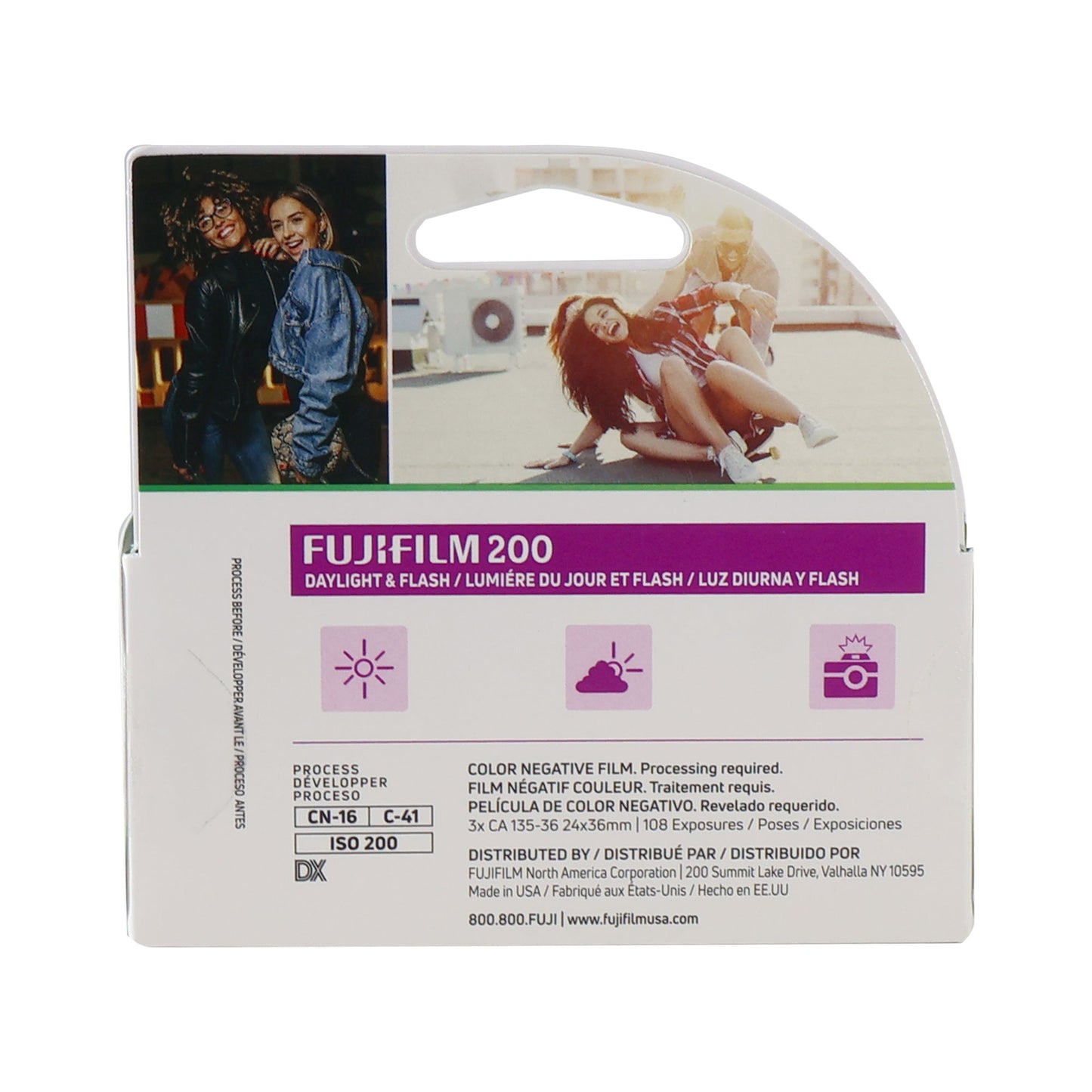 4x Fujifilm 200 Color Negative 35mm Film (36 Exposures)