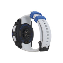 Garmin Instinct 3 Solar GPS Smartwatch 45 mm, Silicone Band (Whitestone with Whitestone/Bolt Blue)