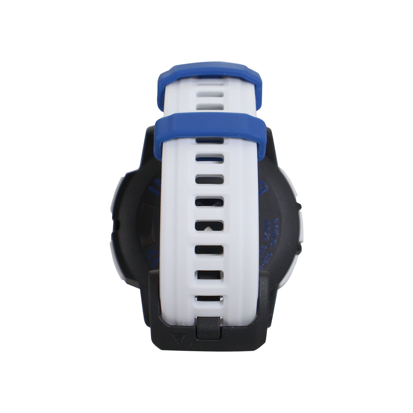 Garmin Instinct 3 Solar GPS Smartwatch 45 mm, Silicone Band (Whitestone with Whitestone/Bolt Blue)