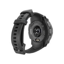 Garmin Instinct 3 AMOLED Rugged Outdoor GPS Smartwatch - 45mm, Silicone Band (Black)