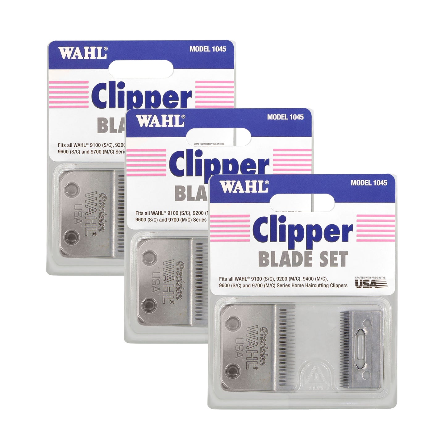 Wahl 1045 Clipper Blade Set For Wahl - 10 Pack