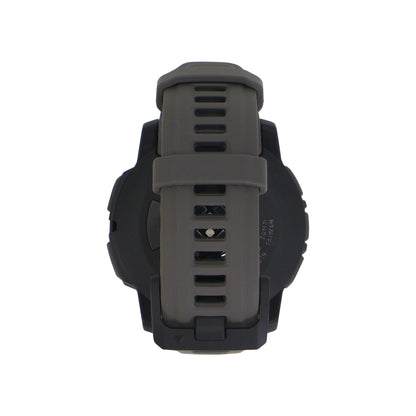 Garmin Instinct 3 AMOLED Rugged Outdoor GPS Smartwatch - 50mm, Silicone Band (Charcoal) Bundle
