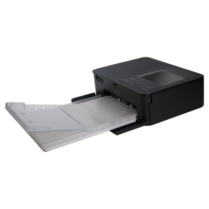 Canon SELPHY CP1500 Compact Photo Printer (Black) with 4x Canon RP-108 High-Capacity Color Ink and Paper Set