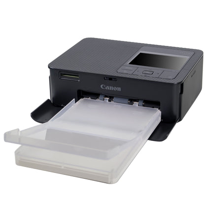 Canon SELPHY CP1500 Compact Photo Printer (Black) with 2x Canon RP-108 High-Capacity Color Ink and Paper Set
