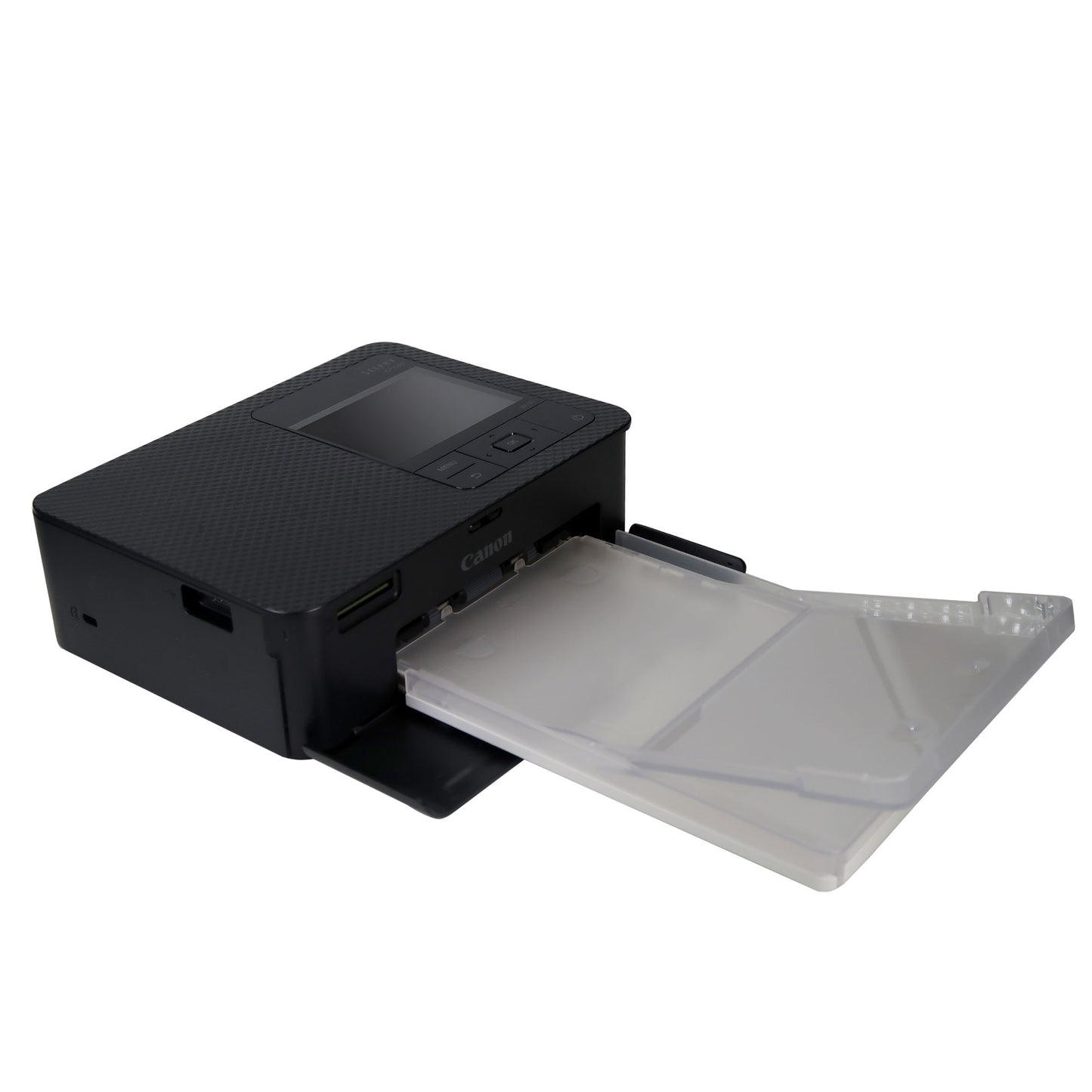 Canon SELPHY CP1500 Compact Photo Printer (Black) with 2x Canon RP-108 High-Capacity Color Ink and Paper Set