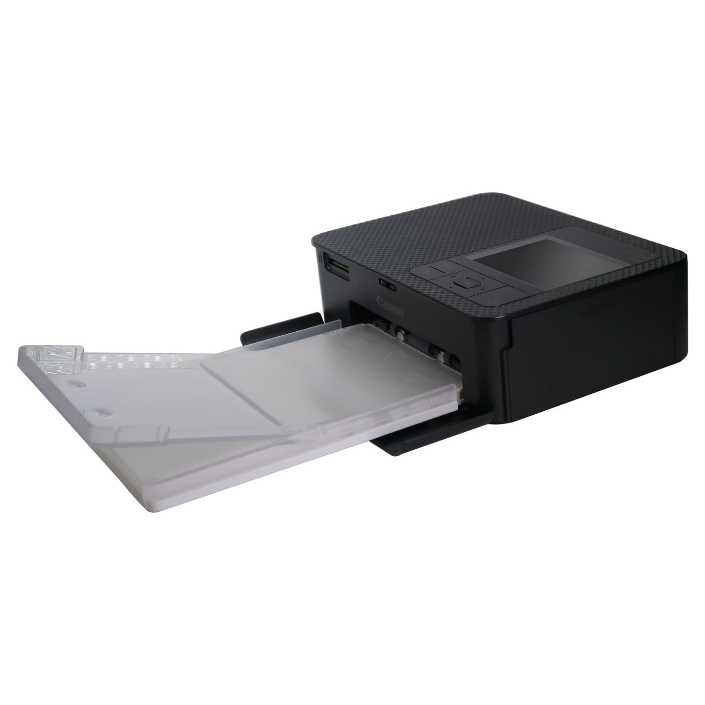 Canon SELPHY CP1500 Compact Photo Printer (Black) with 2x Canon RP-108 High-Capacity Color Ink and Paper Set
