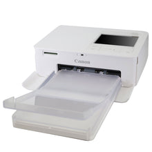 Canon SELPHY CP1500 Compact Photo Printer (White) with 2x Canon RP-108 High-Capacity Color Ink, Paper Set and Cleaning Kit