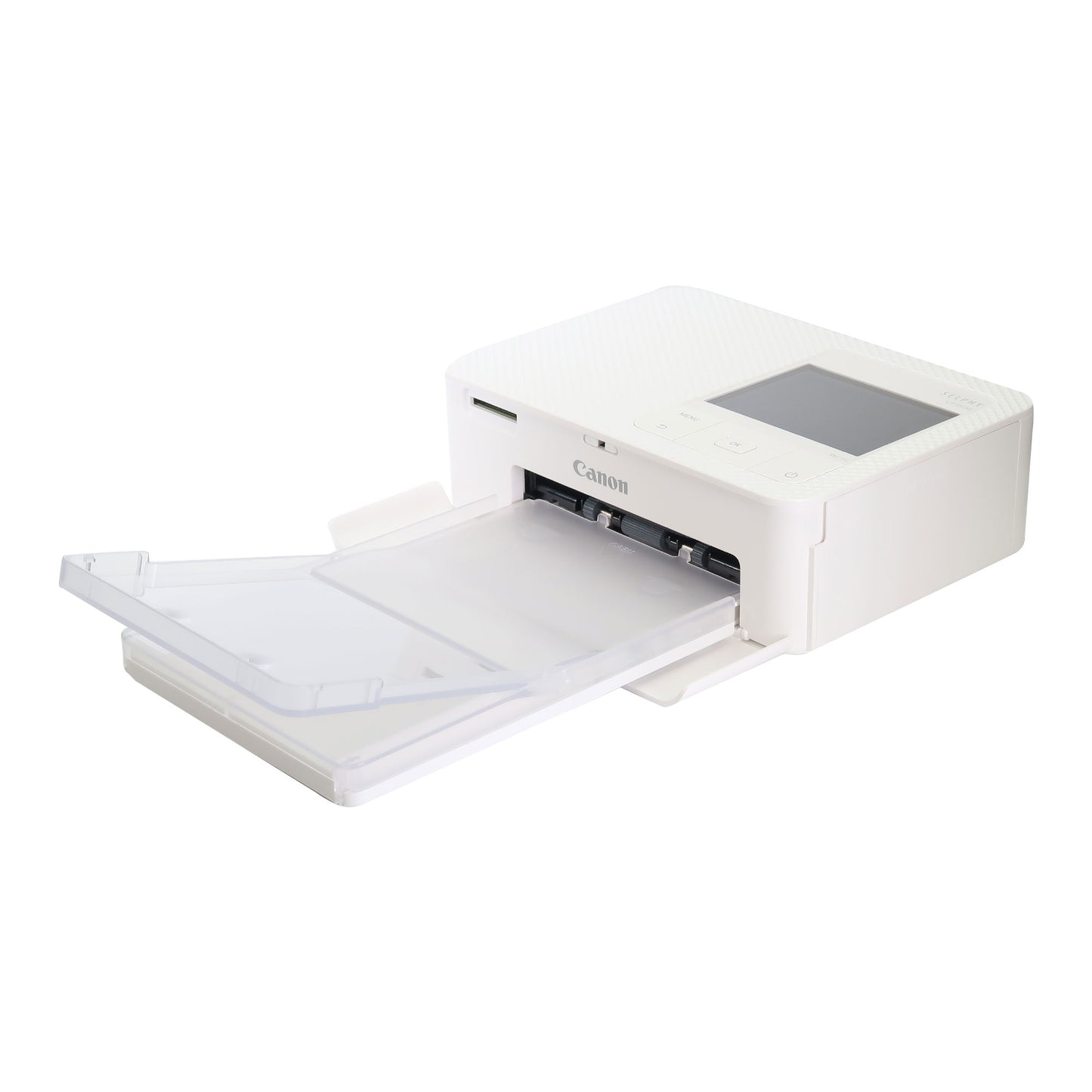 Canon SELPHY CP1500 Compact Photo Printer (White) with 4x Canon RP-108 High-Capacity Color Ink and Paper Set
