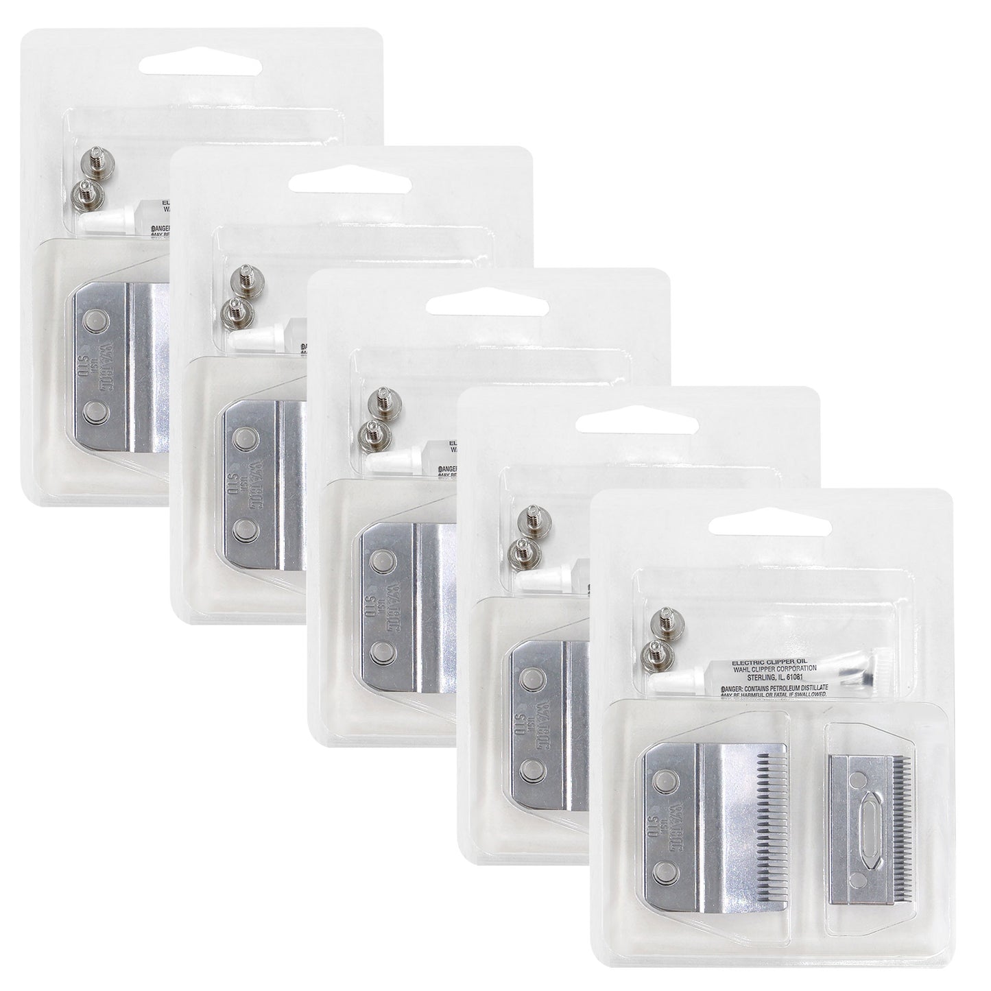 5x Wahl 5-Star Standard Replacement Fade Blade 02191-100