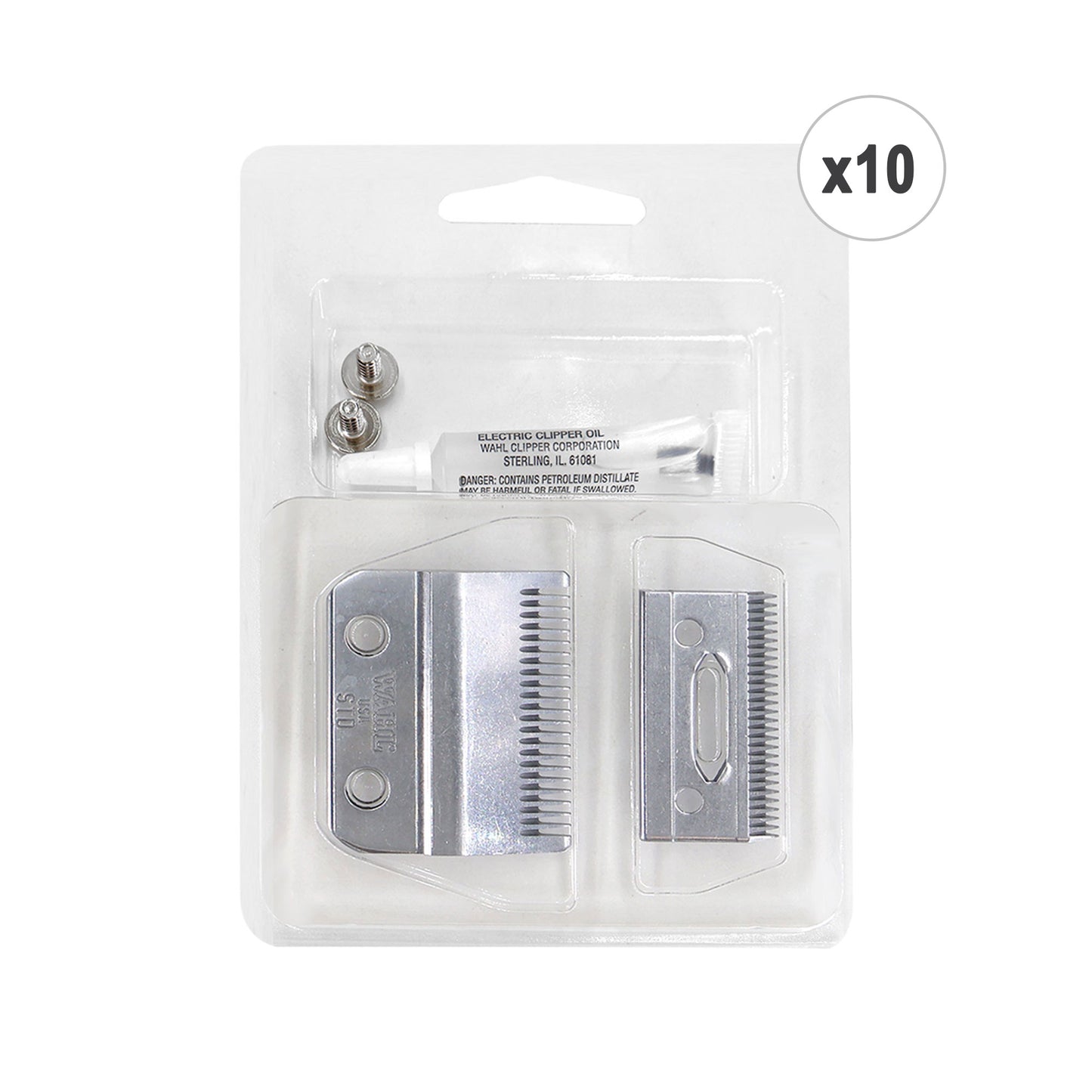 10x Wahl 5-Star Standard Replacement Fade Blade 02191-100