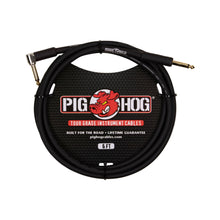 5 Unit Pig Hog 6ft 1/4" - 1/4" Right Angle 8mm Instrument Cable