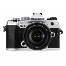 OM SYSTEM OM-5 Mark II Mirrorless Camera with M.Zuiko Digital ED 14-150mm f/4-5.6 II Lens (Silver)