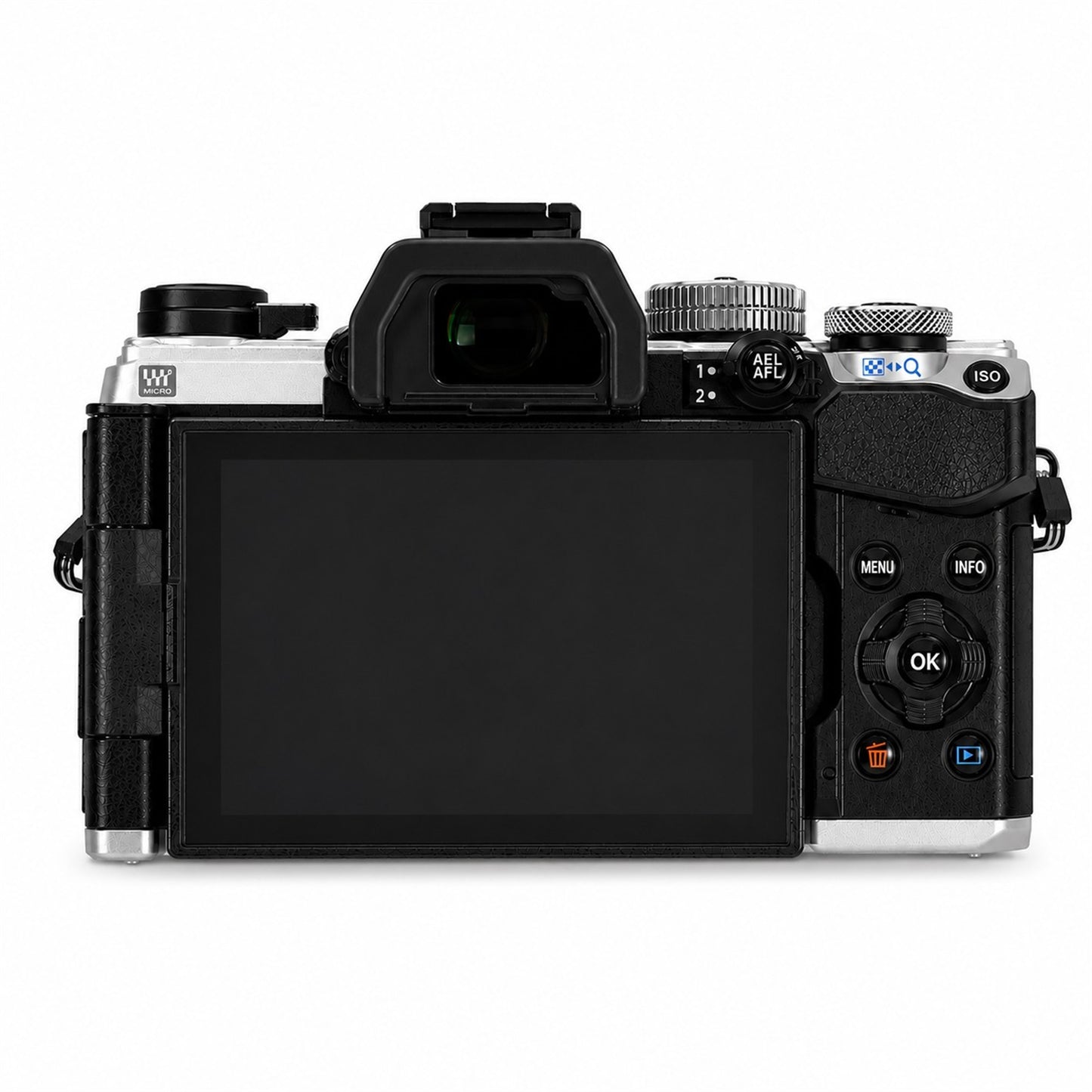 OM SYSTEM OM-5 Mark II Mirrorless Camera with M.Zuiko Digital ED 14-150mm f/4-5.6 II Lens (Silver)