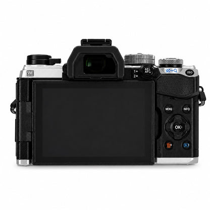 OM SYSTEM OM-5 Mark II Mirrorless Camera with M.Zuiko Digital ED 14-150mm f/4-5.6 II Lens (Silver)