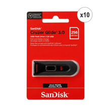 SanDisk Cruzer Glide 256GB USB 3.0 Flash Drive 10-Pack