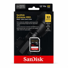SanDisk Extreme Pro 32GB SDHC UHS-I Memory Card 3-Pack