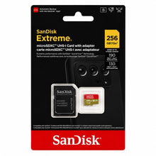 SanDisk Extreme microSDXC UHS-I 256GB Memory Card with Adapter 5-Pack