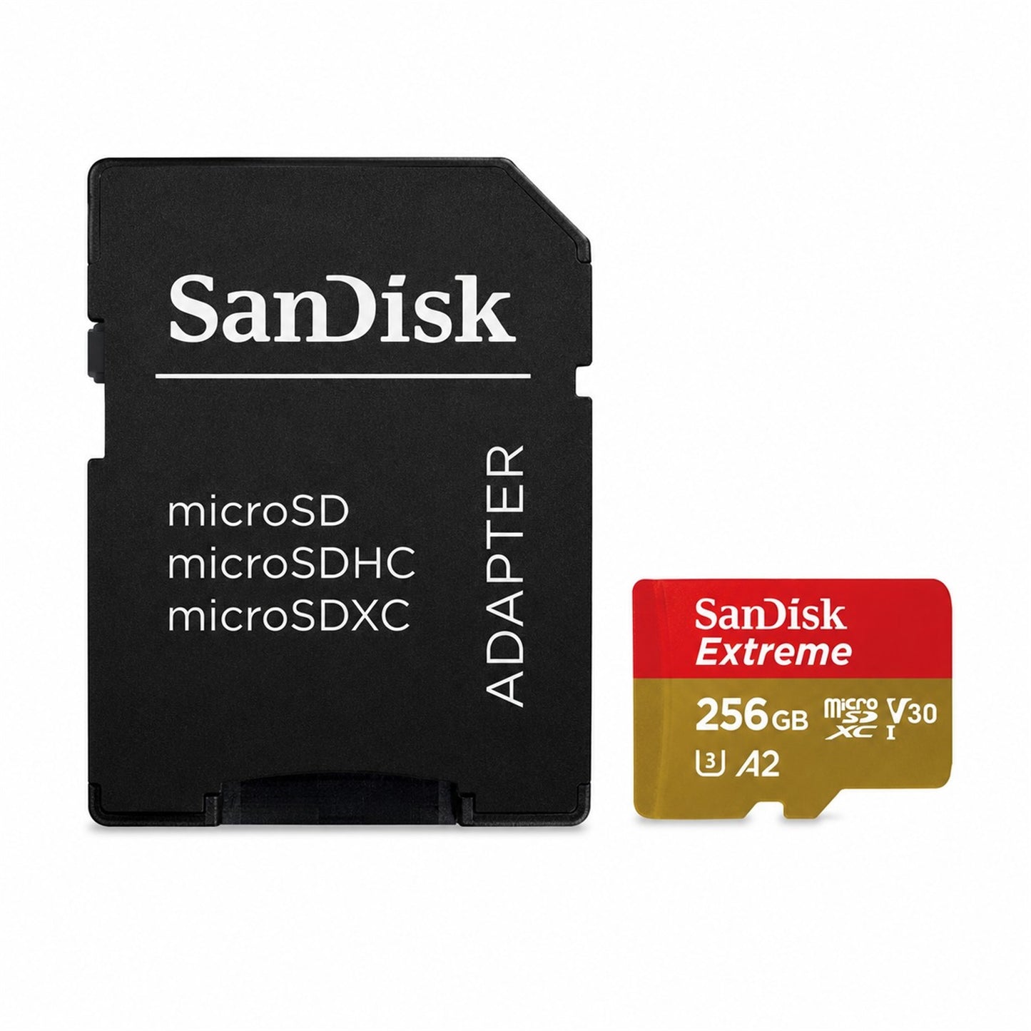 SanDisk Extreme microSDXC UHS-I 256GB Memory Card with Adapter 10-Pack