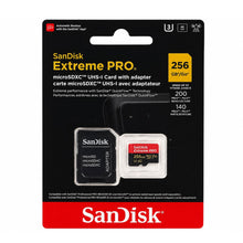 SanDisk Extreme Pro 256GB Class 10 microSDXC UHS-I Memory Card 5-Pack