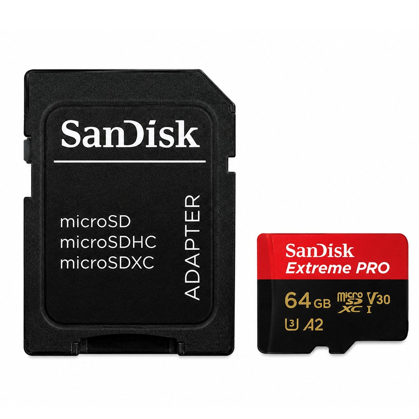 SanDisk Extreme Pro 64GB microSDXC Card with SD Adapter 5-Pack