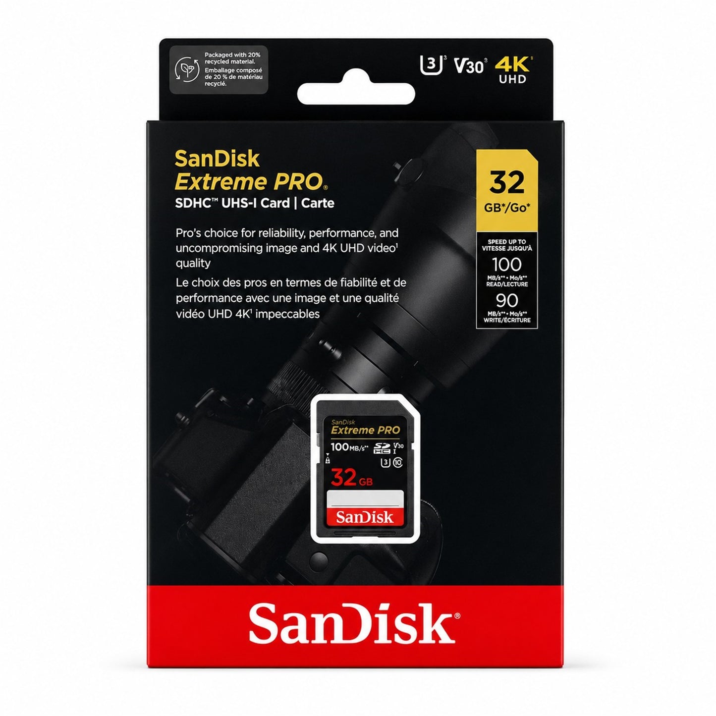SanDisk Extreme Pro 32GB SDHC UHS-I Memory Card 5-Pack