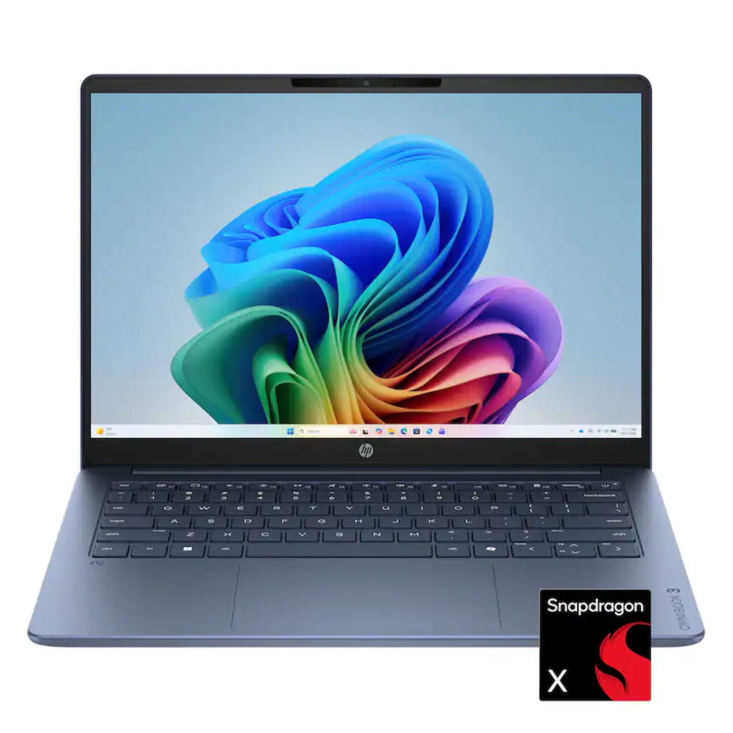 HP OmniBook 3 14" 2K Touchscreen Laptop - Snapdragon X - 16GB Memory, 512GB SSD (Starlit Blue)