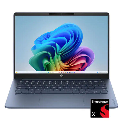 HP OmniBook 3 14" 2K Touchscreen Laptop - Snapdragon X - 16GB Memory, 512GB SSD (Starlit Blue)