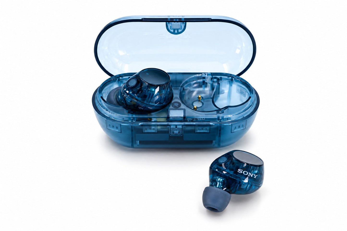 Sony WF-C710N Truly Wireless Noise Cancelling Earbuds - Glass Blue