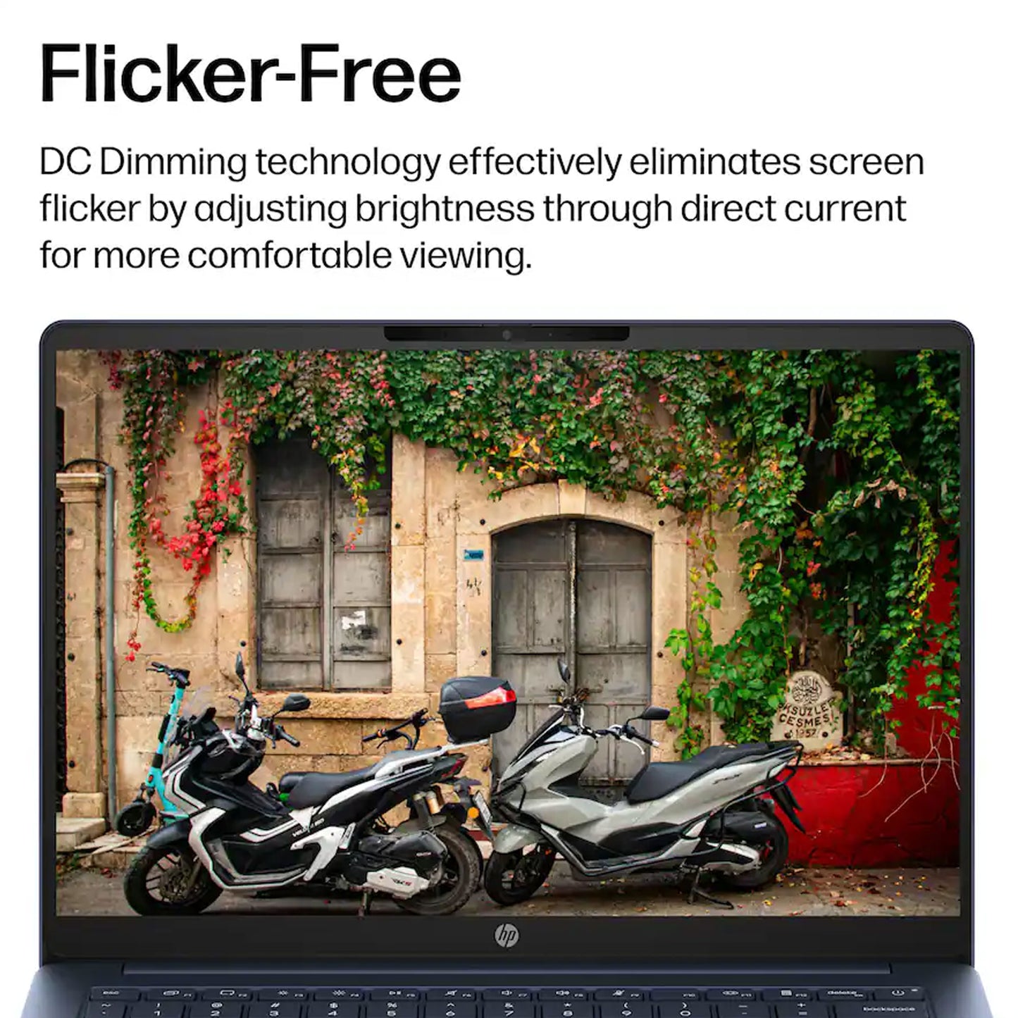 HP OmniBook 3 14" 2K Touchscreen Laptop - Snapdragon X - 16GB Memory, 512GB SSD (Starlit Blue) Accessory Bundle