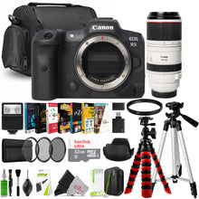 Canon EOS R5 Mirrorless Camera - Black with RF 100-500mm F4.5-7.1 L IS USM Lens Deluxe Accessory Bundle