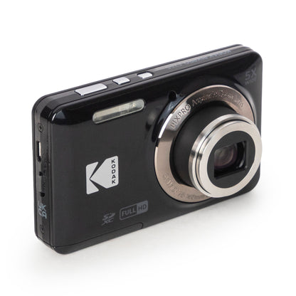 Kodak PIXPRO FZ55 16MP Digital Camera Black with SanDisk 32GB SDHC Ultra Memory Card