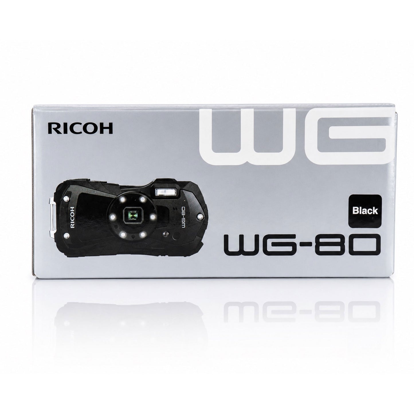 Ricoh WG-80 Waterproof Digital Camera (Black)