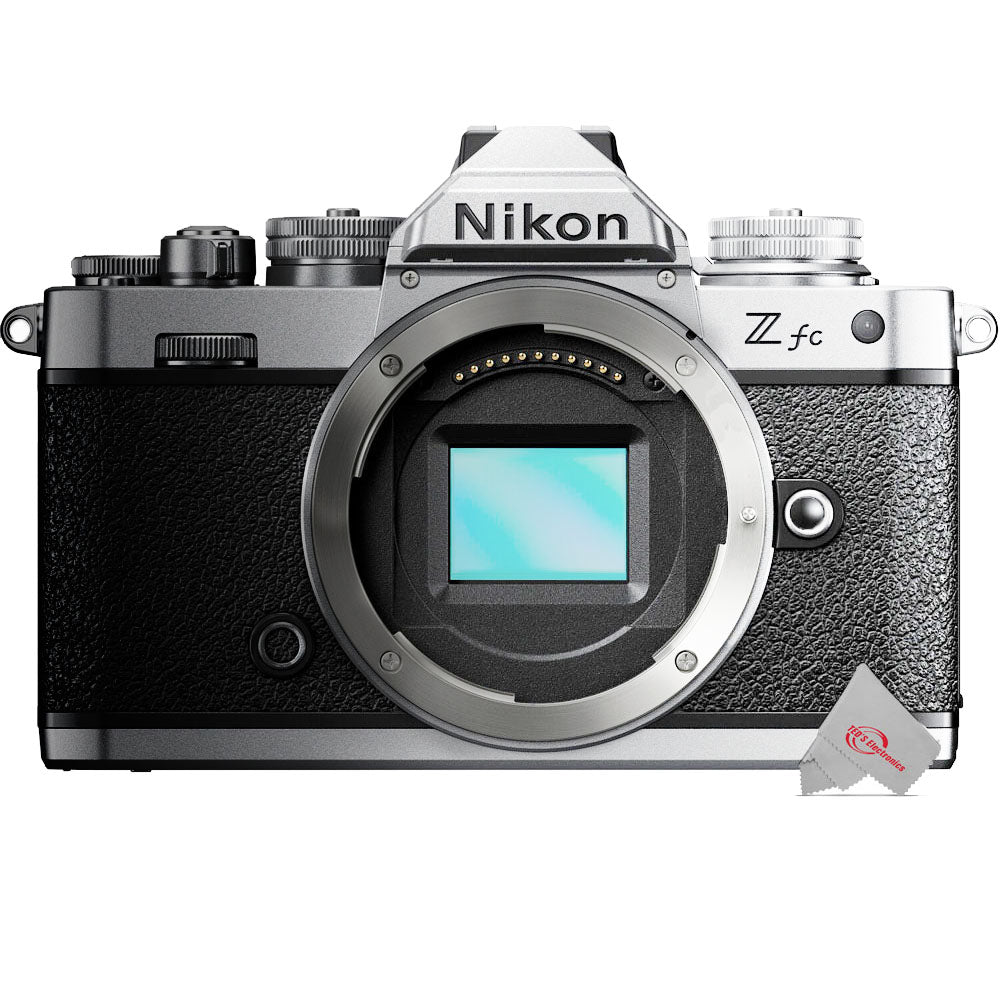 Nikon Z fc Mirrorless Digital Camera + Nikon NIKKOR Z 50mm f/1.4 Lens (Nikon Z Mount) + 64GB Memory Card + 62mm 3pc Filter Kit + Lens Cap Holder (x2) + Slave Flash + Professional Tripod