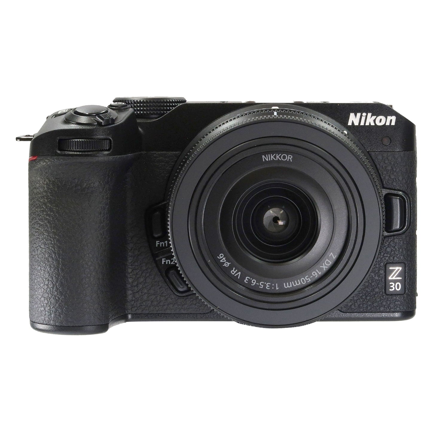 Nikon Z30 Mirrorless Camera with DX 16-50mm Lens (Black) + Nikon NIKKOR Z DX 12-28mm f/3.5-5.6 PZ VR Lens + 64GB Memory Card + Cleaning Kit + Camera Case
