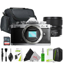 Nikon Z fc Mirrorless Digital Camera + Nikon NIKKOR Z DX 12-28mm f/3.5-5.6 PZ VR Lens (Nikon Z) + 64GB Memory Card + Cleaning Kit + Camera Case (Medium)