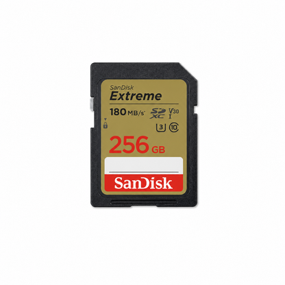 SanDisk Extreme 256GB SDXC UHS-I Memory Card