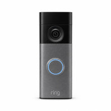Ring Battery Doorbell (2nd Gen) - Retinal 2K (Speckled Gray)