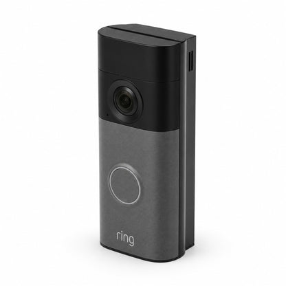 Ring Battery Doorbell (2nd Gen) - Retinal 2K (Speckled Gray)