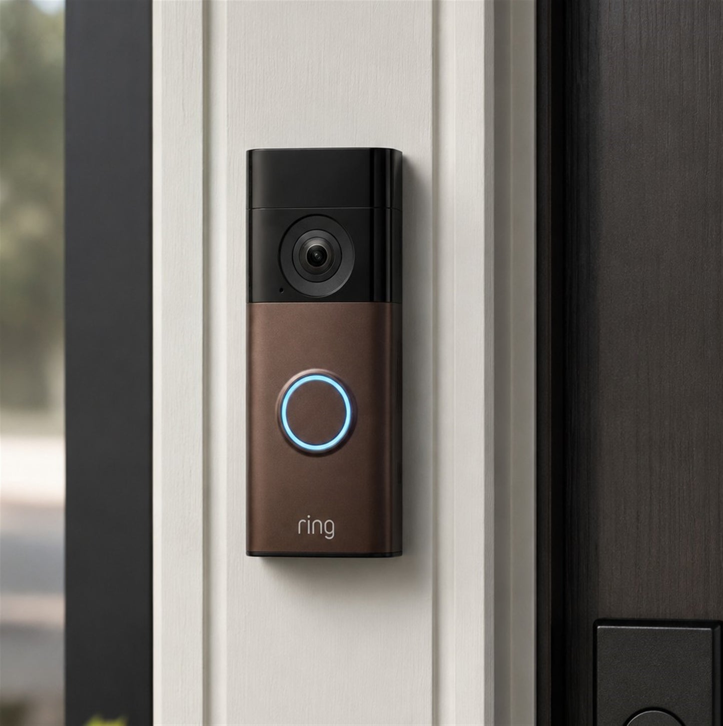 Ring Battery Doorbell (2nd Gen) - Retinal 2K (Matte Mocha)