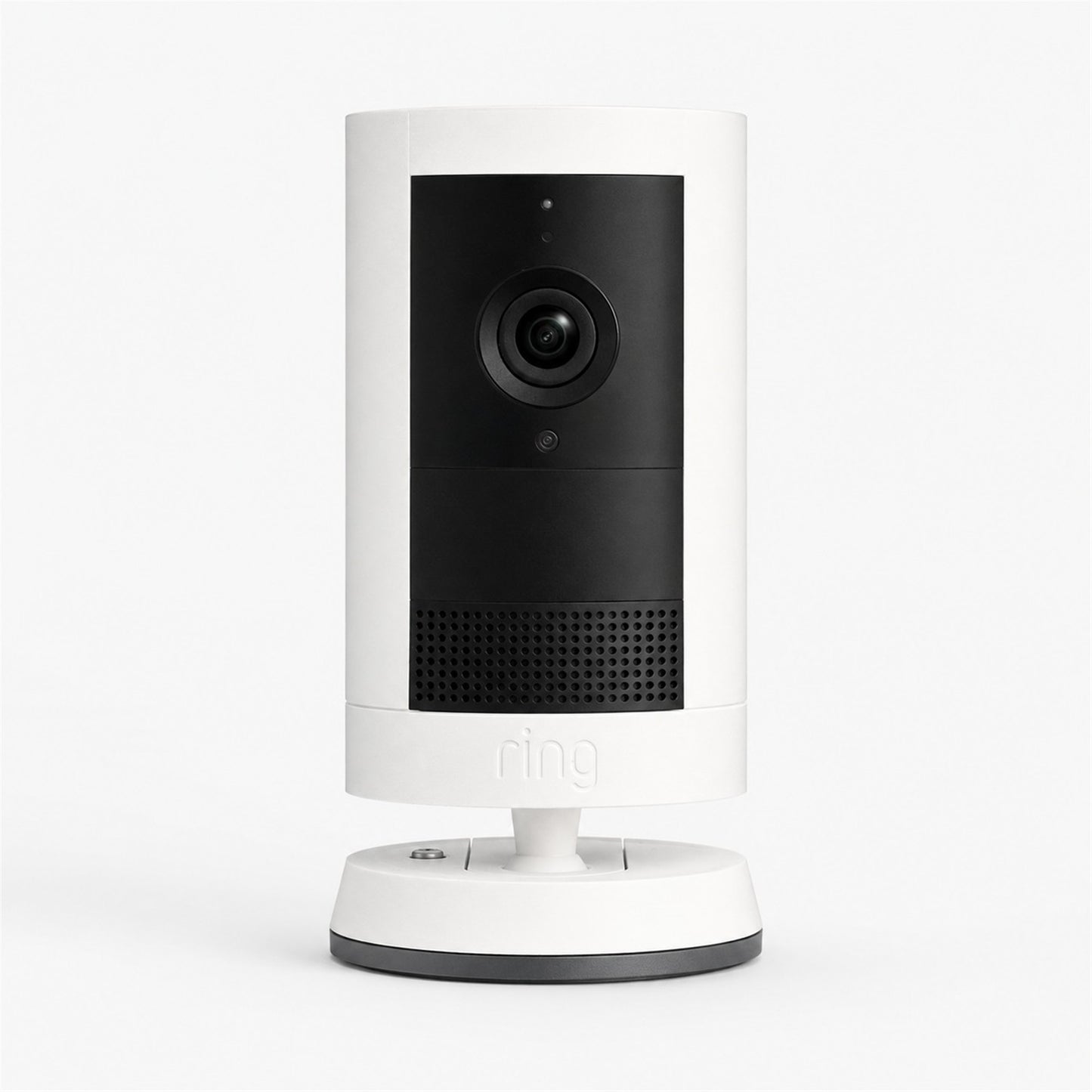 Ring Outdoor Cam Plus Battery, Retinal 2K Security Camera - White