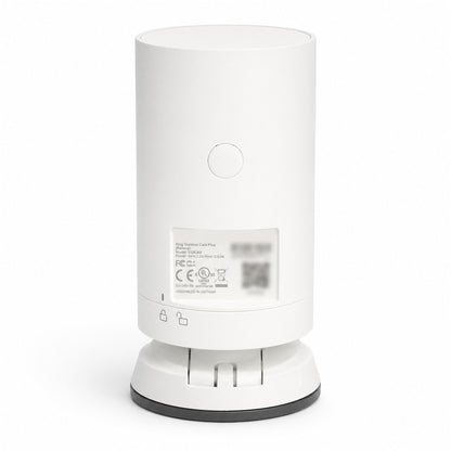 Ring Outdoor Cam Plus Battery, Retinal 2K Security Camera - White
