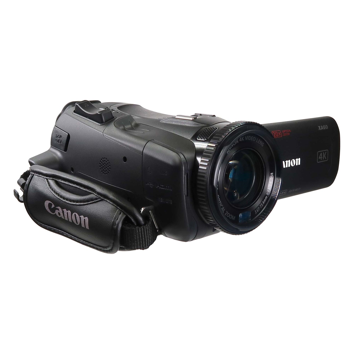 Canon XA60 Professional UHD 4K Camcorder PAL with Genuine Canon BP-820 Lithium-Ion Battery Pack Professional Video Bundle