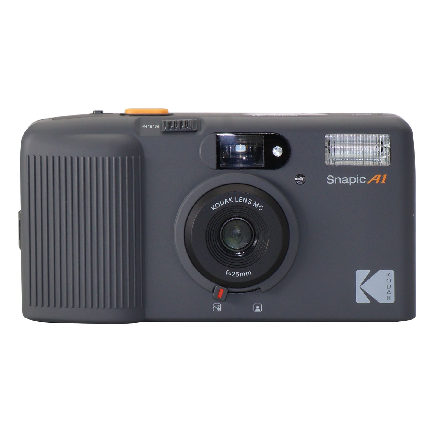 Kodak Snapic A1 35mm Film Camera (Rhino Gray) + 200 Color Negative Film, 36 Exp