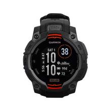 Garmin Instinct 3 Solar Rugged Outdoor GPS Smartwatch - 45mm, Silicone Band (Black) + 2 Year Repair and Replace Protection Plan